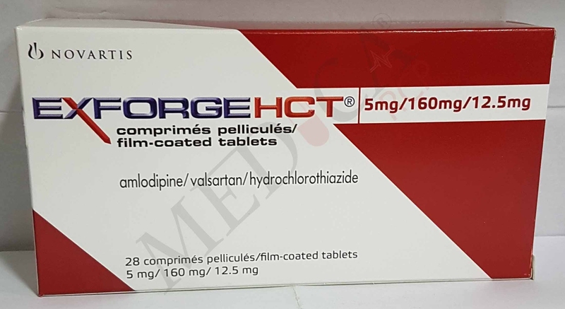 Exforge HCT 5/160/12.5mg